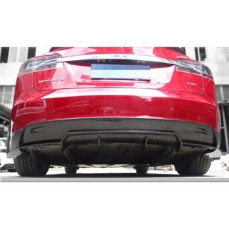 Spoileransatz Heck Tesla Model S, Carbon