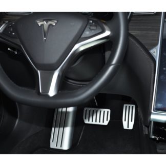 Pedalset Aluminium matt Tesla Model S 3-teilig