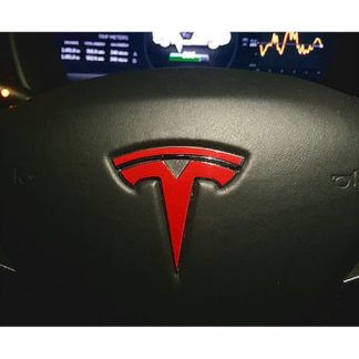 Tesla Logo Aufkleber klein (1 Stk.)