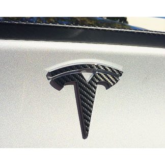 Heckklappen Logo Aufkleber Tesla Model S