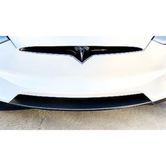 Front Diffusor Aufkleber Tesla Model X Carbon