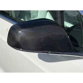 Spiegelabdeckungen Tesla Model X Carbon