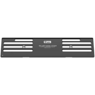 Nummernrahmen ProFrame2, Aluminium, schwarz, Langformat