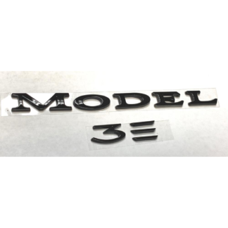 Emblem Tesla Model 3