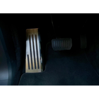 Fussstütze Aluminium poliert Model X