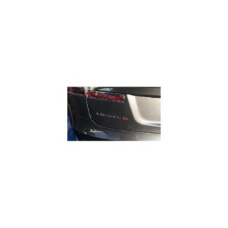 Heckschriftzug Aufkleber Model S