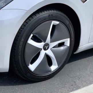 Raddeckel Aero Aufkleber Tesla Model 3