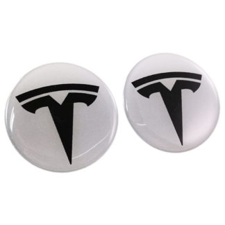Nabendeckel 3D Aufkleber für Tesla 56mm