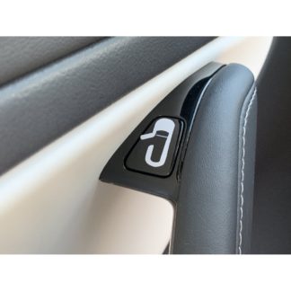 Türgrifföffner Aufkleber Tesla Model 3 weiss