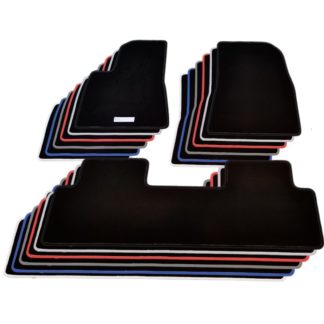 Fussmatten Teppich mit farbiger Umrandung Model 3