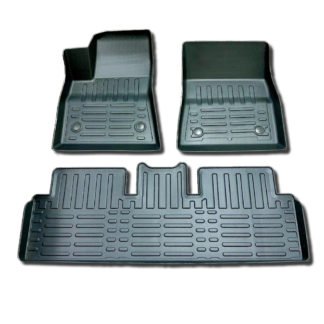 Fussmatten Gummi 3D Model 3 vorne und hinten