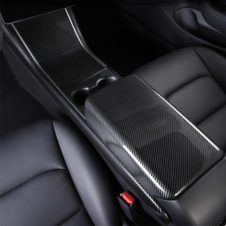 Armlehnenabdeckung Carbonlook glanz Model 3