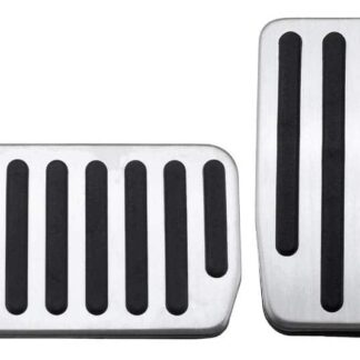 Pedalset Edelstahl matt gebürstet Tesla Model 3 (2-teilig)