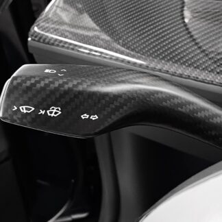 Wischer-/Ganghebel Abdeckung Model 3 carbon