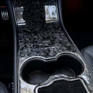 Mittelkonsolenabdeckung 3D Forged Carbon glanz Model 3