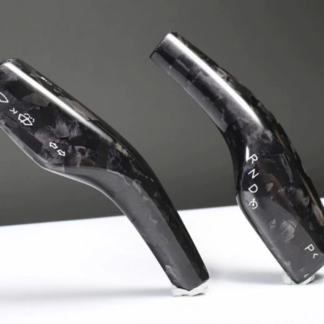 Wischer-/Ganghebel Abdeckung Model 3 forged carbon