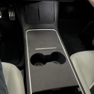 Mittelkonsole Aufkleber Model 3 2021, Y Alcantara Look