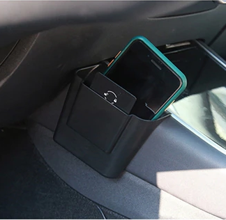 Telefon Box schwarz Mittelkonsole für Model 3